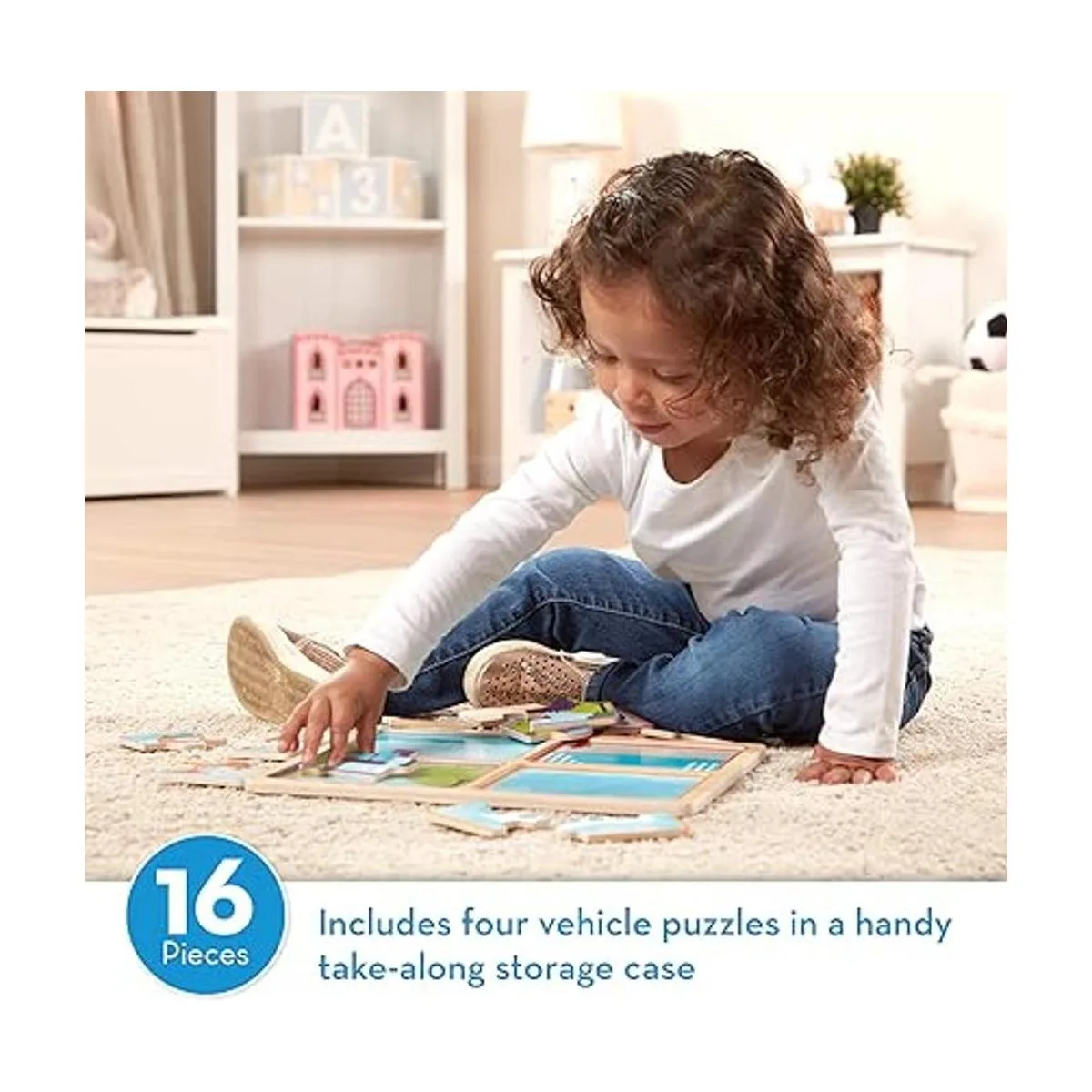 Melissa Doug Rompecabezas de madera de juego natural_2