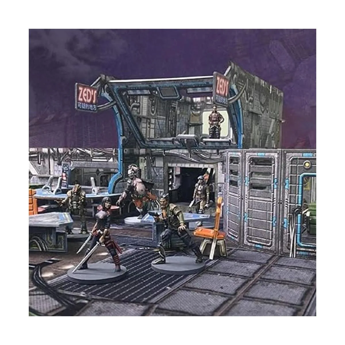 Disparo de espacio central de sistemas de batalla en la_3