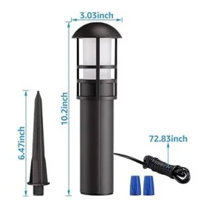 LEONLITE Luz LED de paisaje para camino 3 W 12 V ACCC_6