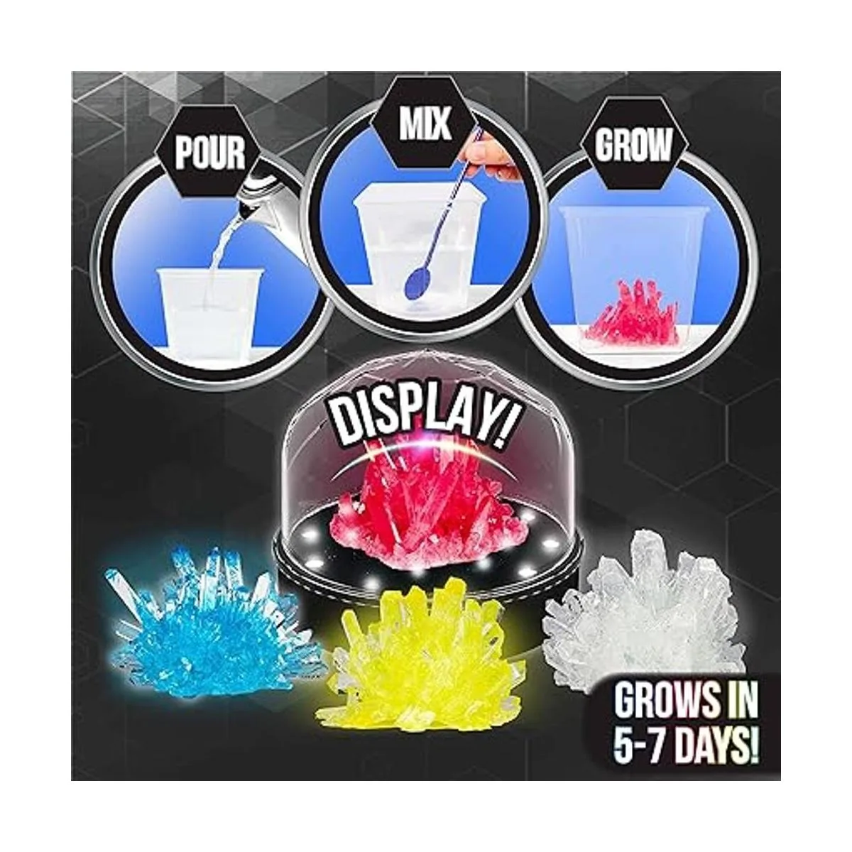 Kit de ciencia para niños de Creative Kids kit de cultivo_2