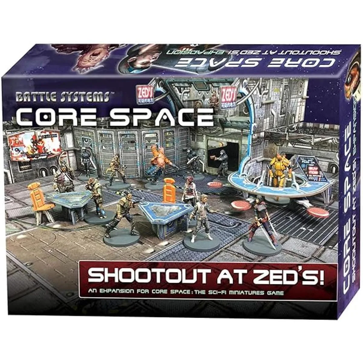 Disparo de espacio central de sistemas de batalla en la_1