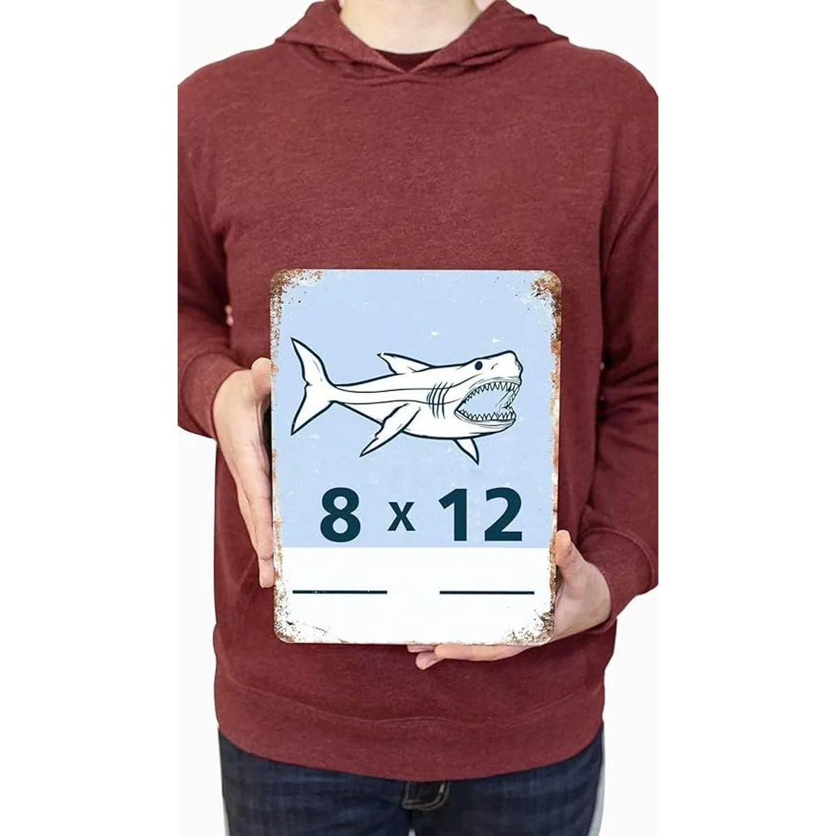 Lilyanaen Cartel de aluminio de aluminio con texto en_2