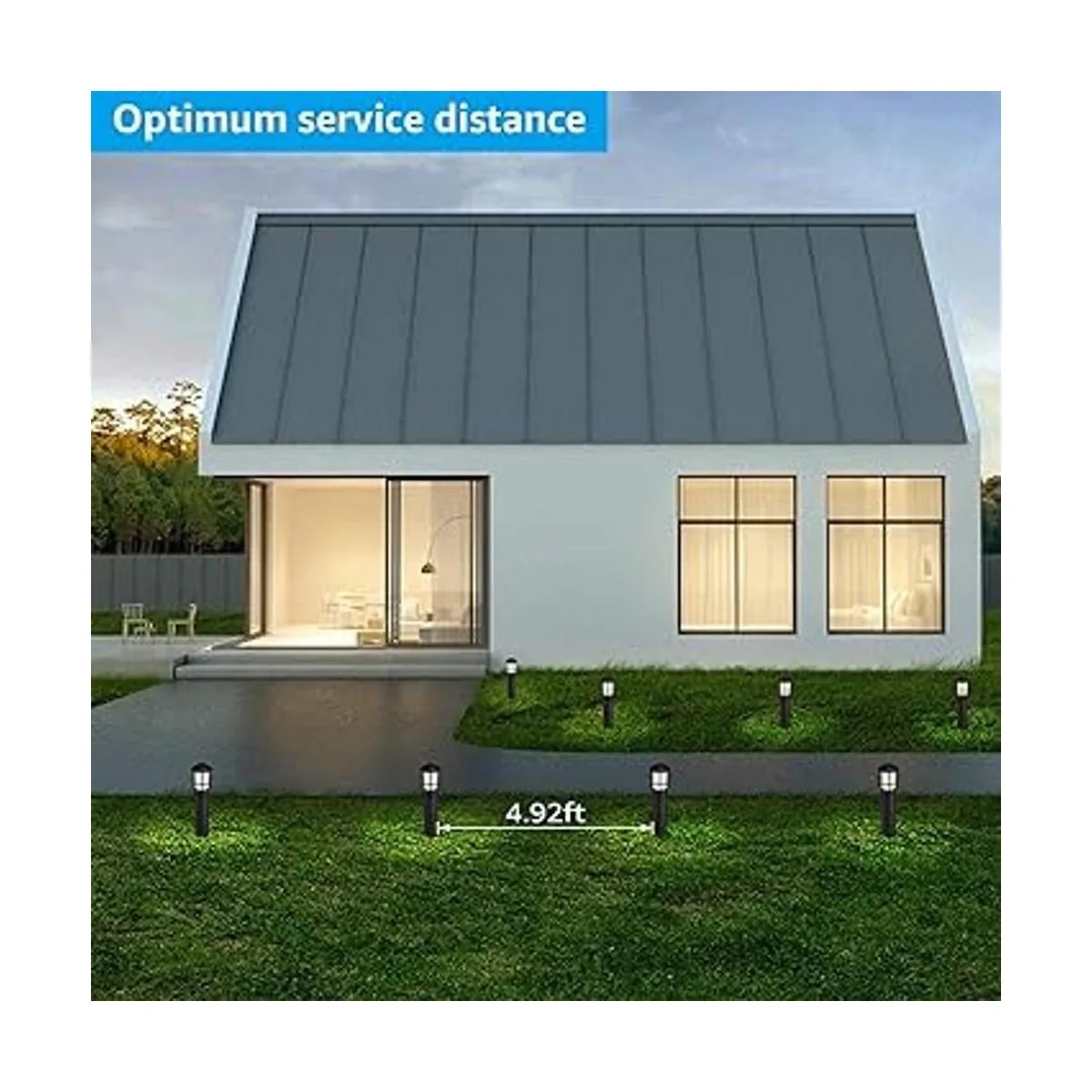 LEONLITE Luz LED de paisaje para camino 3 W 12 V ACCC_4