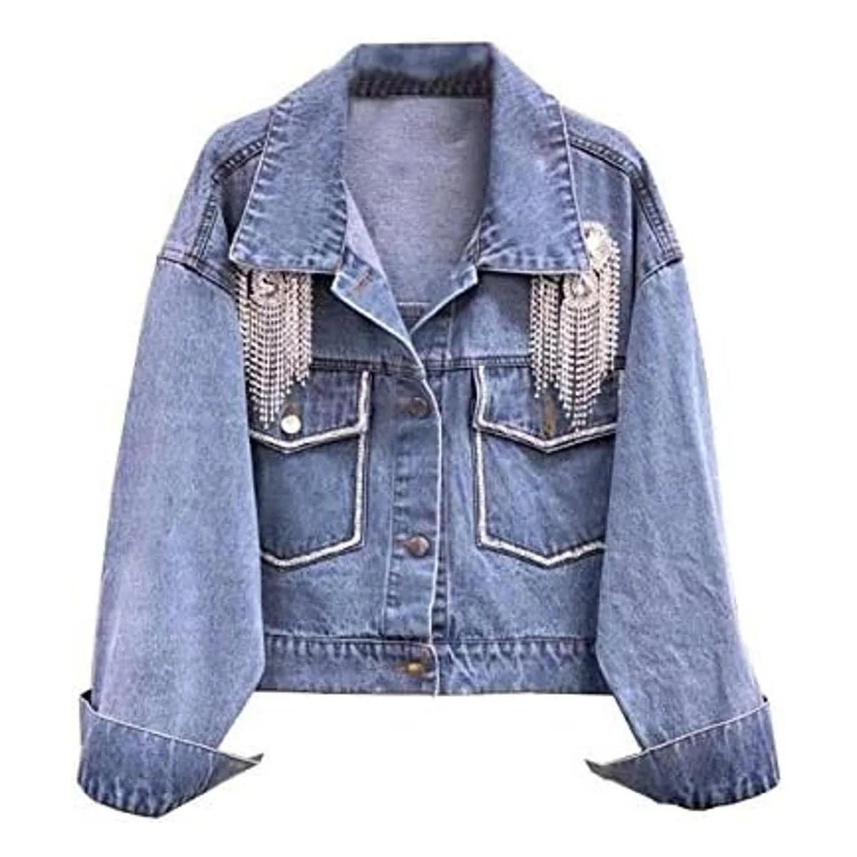 Parches de diseño de gota de agua con cuentas de diamante_5