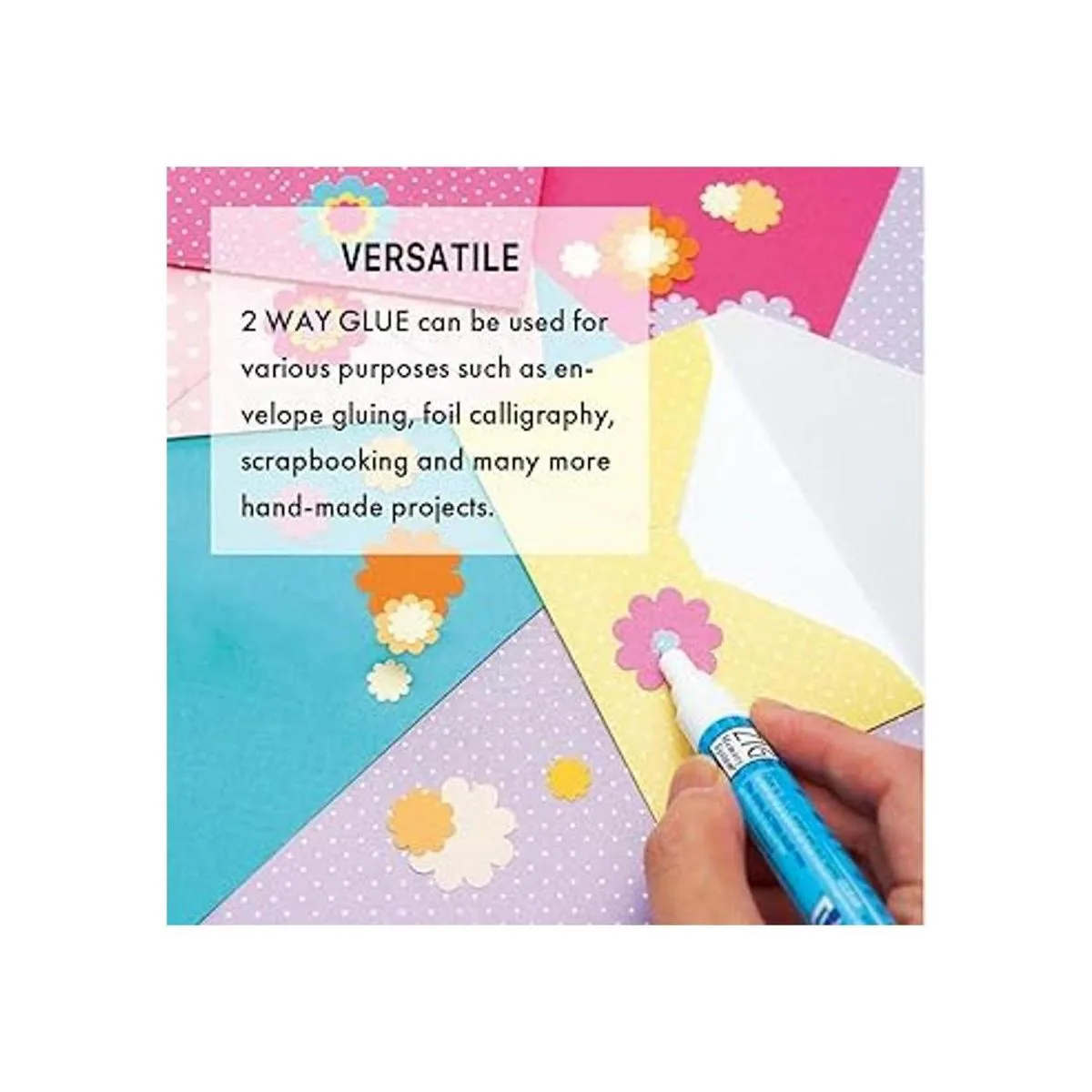 Kuretake Zig 2 Way Glue 2mm Fine Tip 3 pcs Set_4