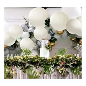 Globos blancos redondos de látex de 36 pulgadas calidad_4