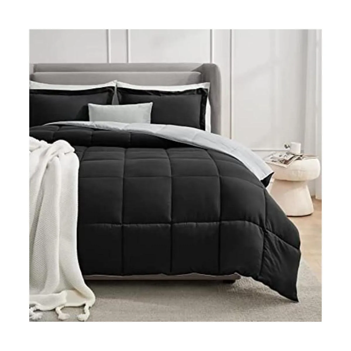 Homelike Moment Juego de edredón alternativo ligero de_1