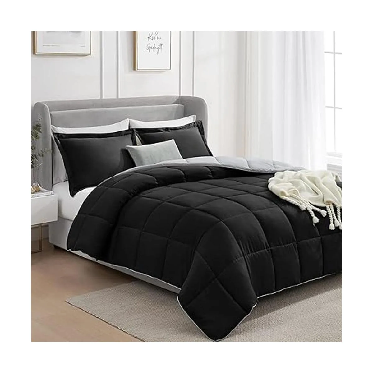 Homelike Moment Juego de edredón alternativo ligero de_2