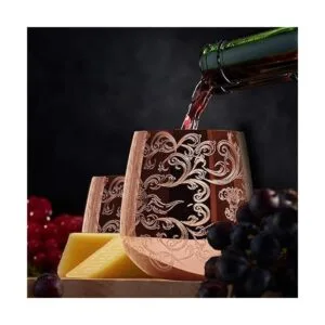 SKY FISH Copas de vino de acero inoxidable sin tallo_2