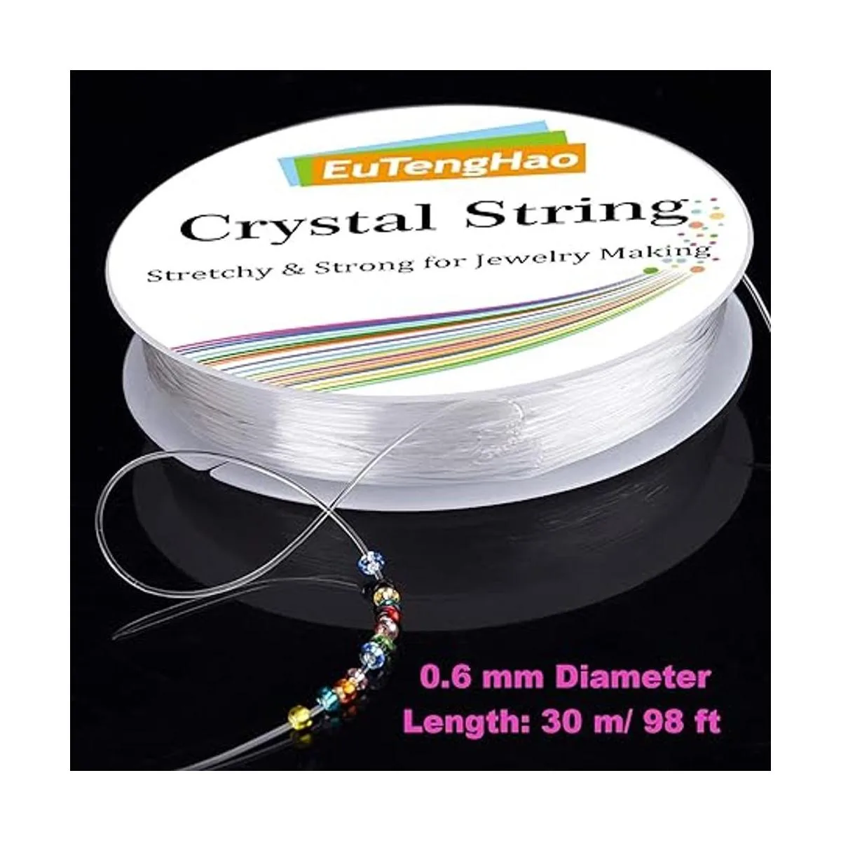 EuTengHao 13200Pcs Glass Seed Beads Small Craft Beads