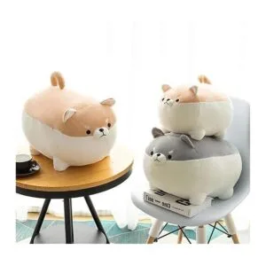 Shiba Inu Dog Plush PillowCute Corgi Stuffed Animal Toy