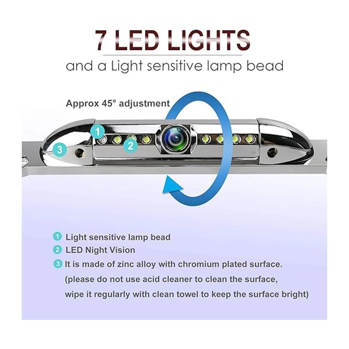 Cámara de matrícula JPP cámara de reserva de 170 ángulo_2