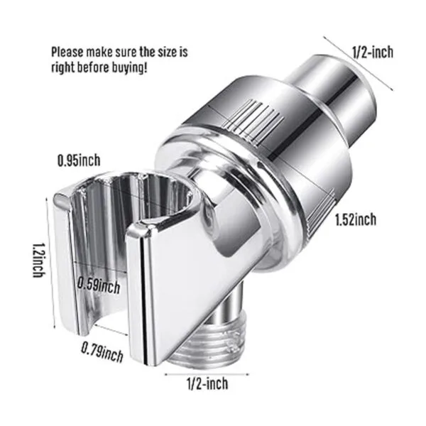 Soporte de brazo de ducha para cabezal de ducha de mano_3