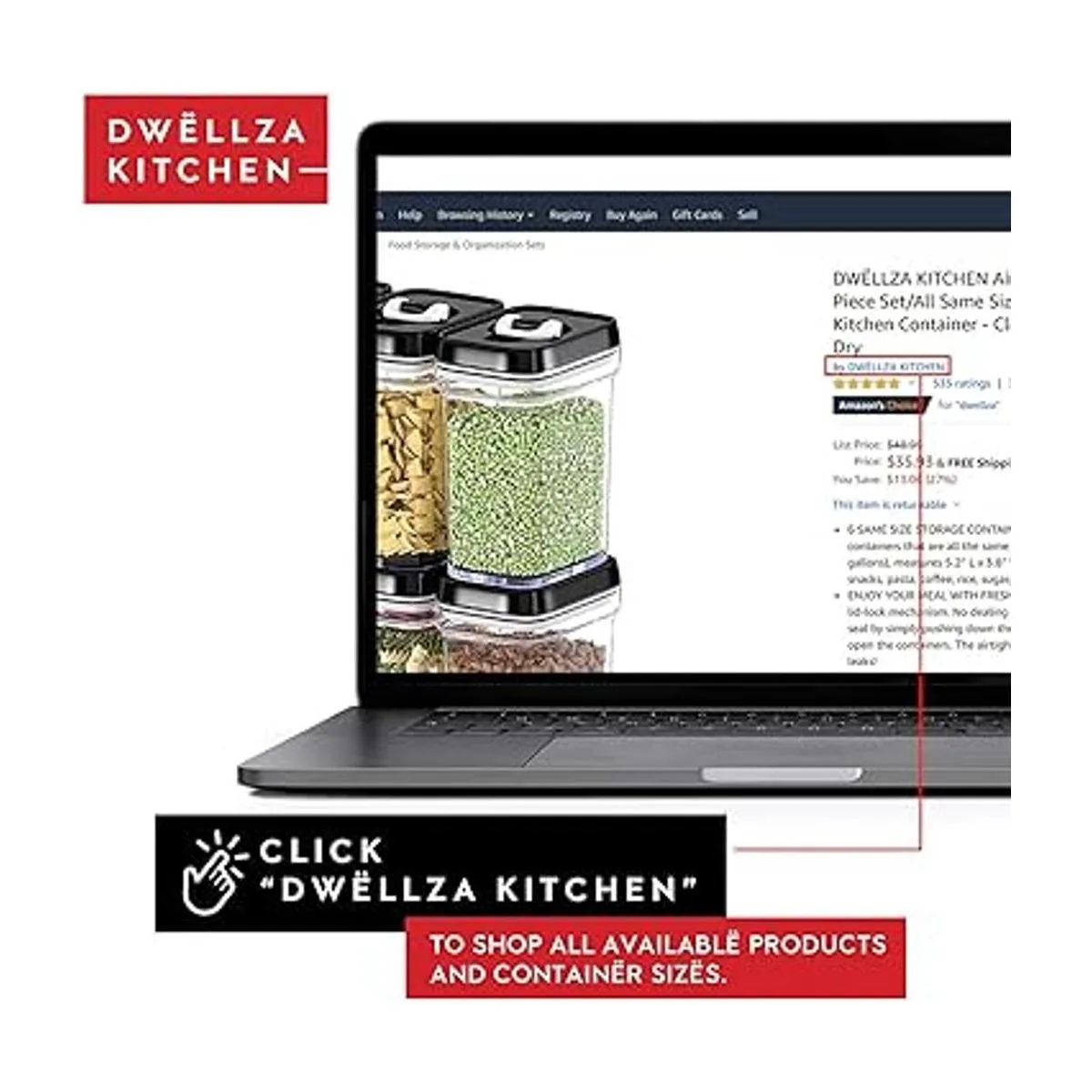 DWLLZA KITCHEN Contenedores herméticos de almacenamiento_6