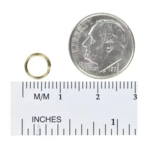 Oro de 14 quilates 0.276 in de diámetro exterior 0.213_4