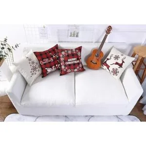 Fundas de cojín Mimacoo para decoración de Navidad_5