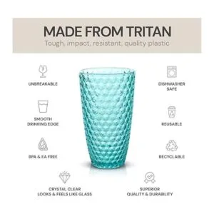 BELLAFORTE Vasos altos de plástico Tritan inastillables_3