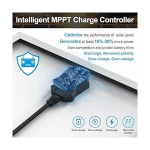 SUNER POWER 12V Solar Battery Charger Maintainer_2