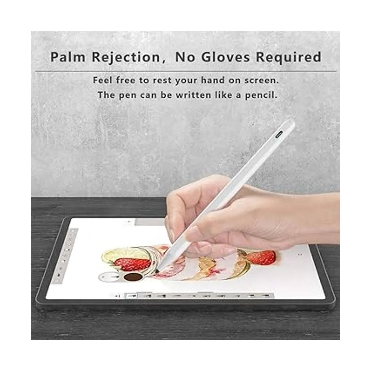 Lápiz capacitivo para Apple iPad lápiz activo con rechazo_3