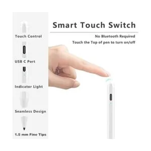 Lápiz capacitivo para Apple iPad lápiz activo con rechazo_4