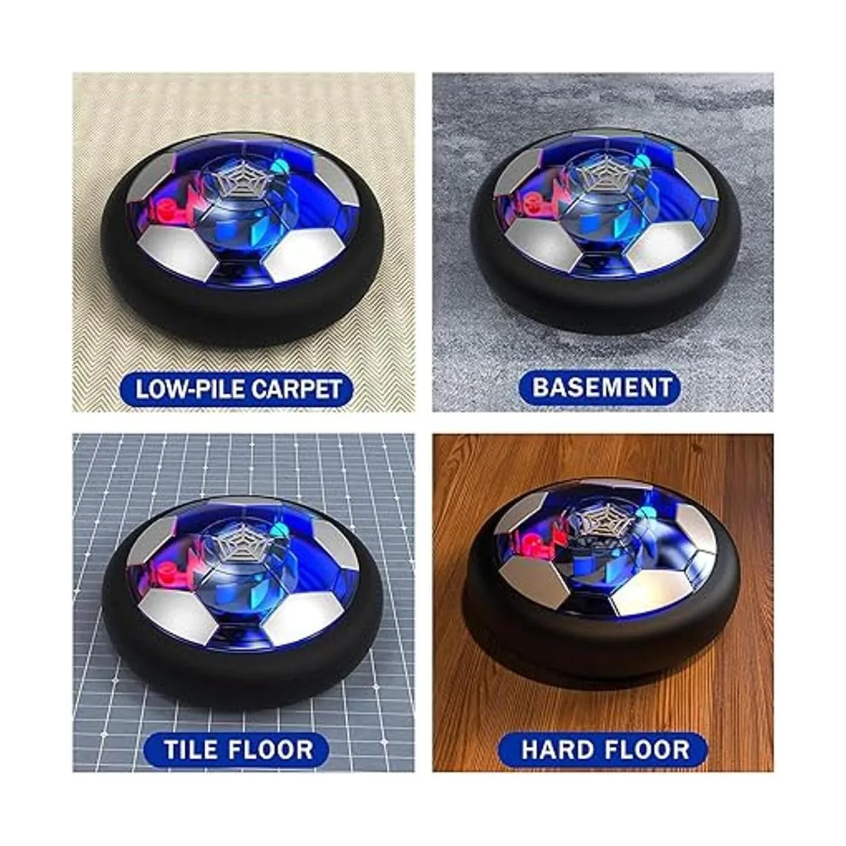 Hover Pelota de fútbol para niños recargable de fútbol_6