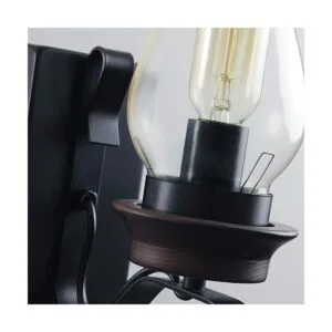 LightInTheBox Rustic Wall Sconce Farmhouse Glass Wall Lamp_4