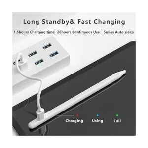 Lápiz capacitivo para Apple iPad lápiz activo con rechazo_6