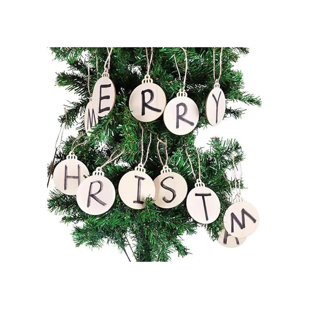 Max Fun 120 piezas de rebanadas de madera de 3.5 pulgadas_6