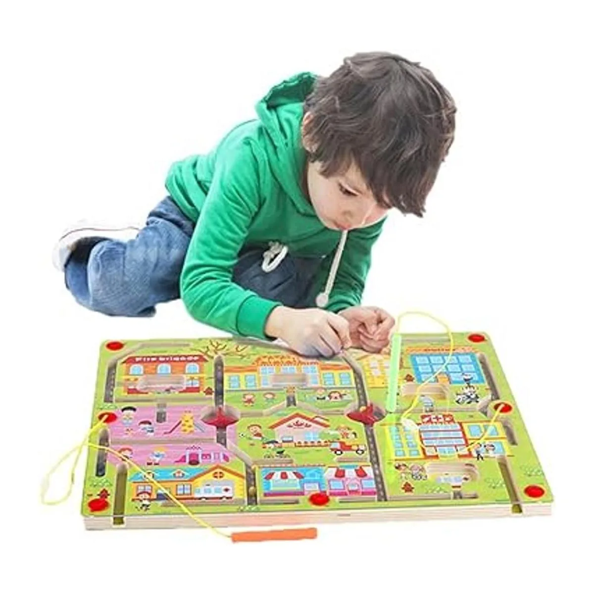 OToys Rompecabezas de madera para niños juego de mesa_2