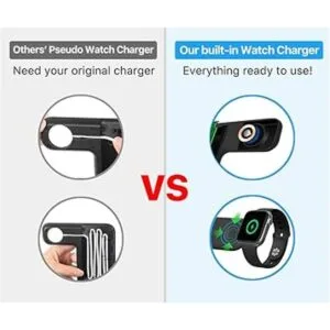 Intoval Cargador inalámbrico cargador 3 en 1 para_4