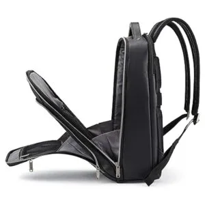 Samsonite Mochila clásica de cuero Negro talla única