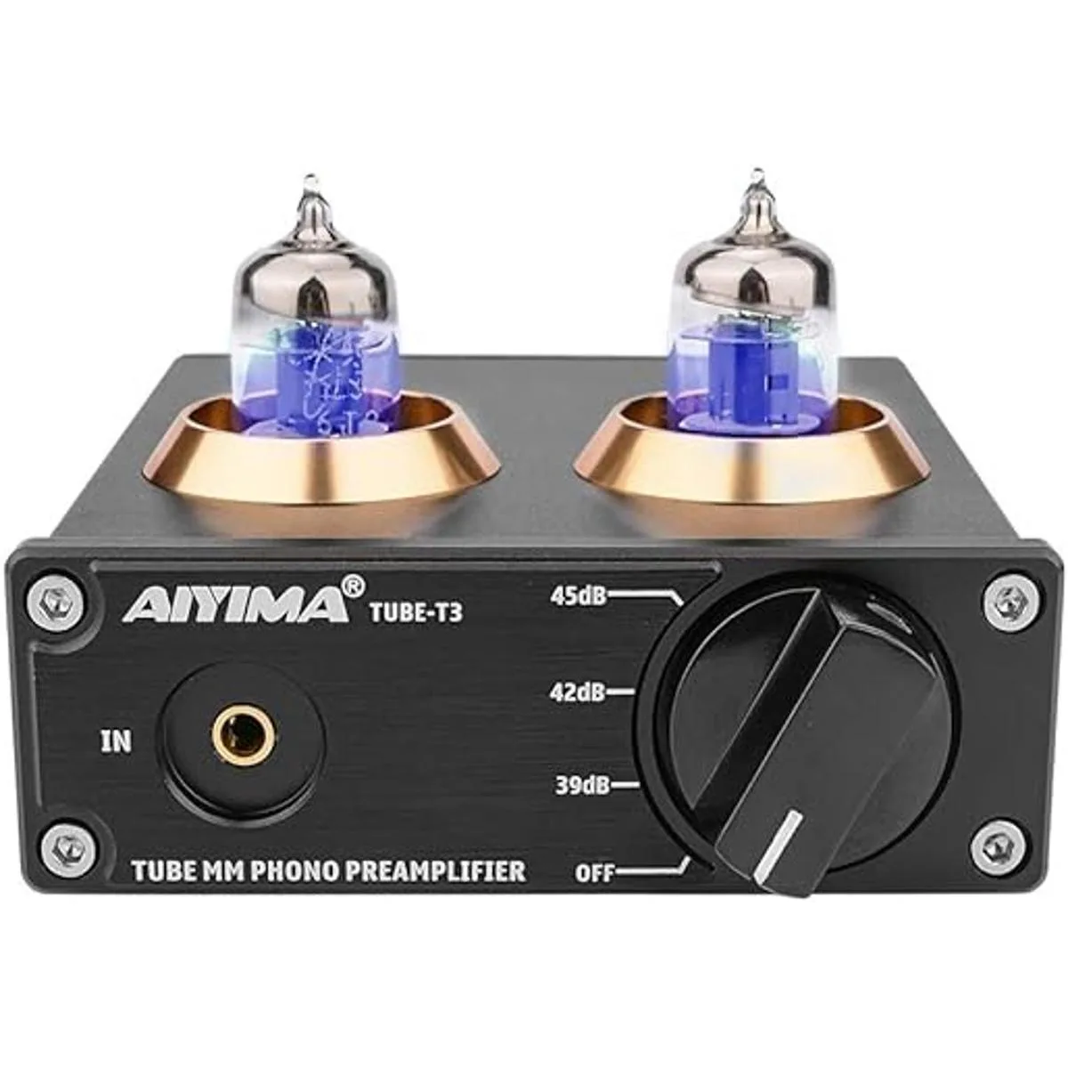 AIYIMA Tube T3 HiFi Tube MM Preamplificador de fono para_1