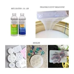 Miraclekoo Kit de fabricación de moldes de silicona