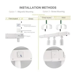 BIGLIGHT Luz de pista LED iluminación de acento regulable