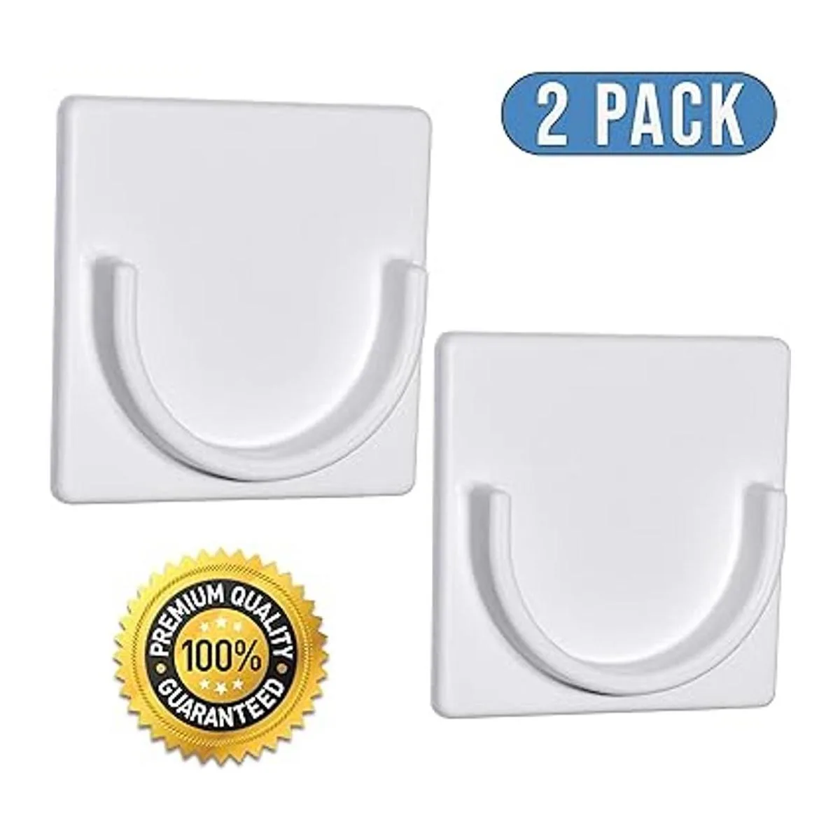 Adherion Soporte adhesivo para tubo de cortina de baño