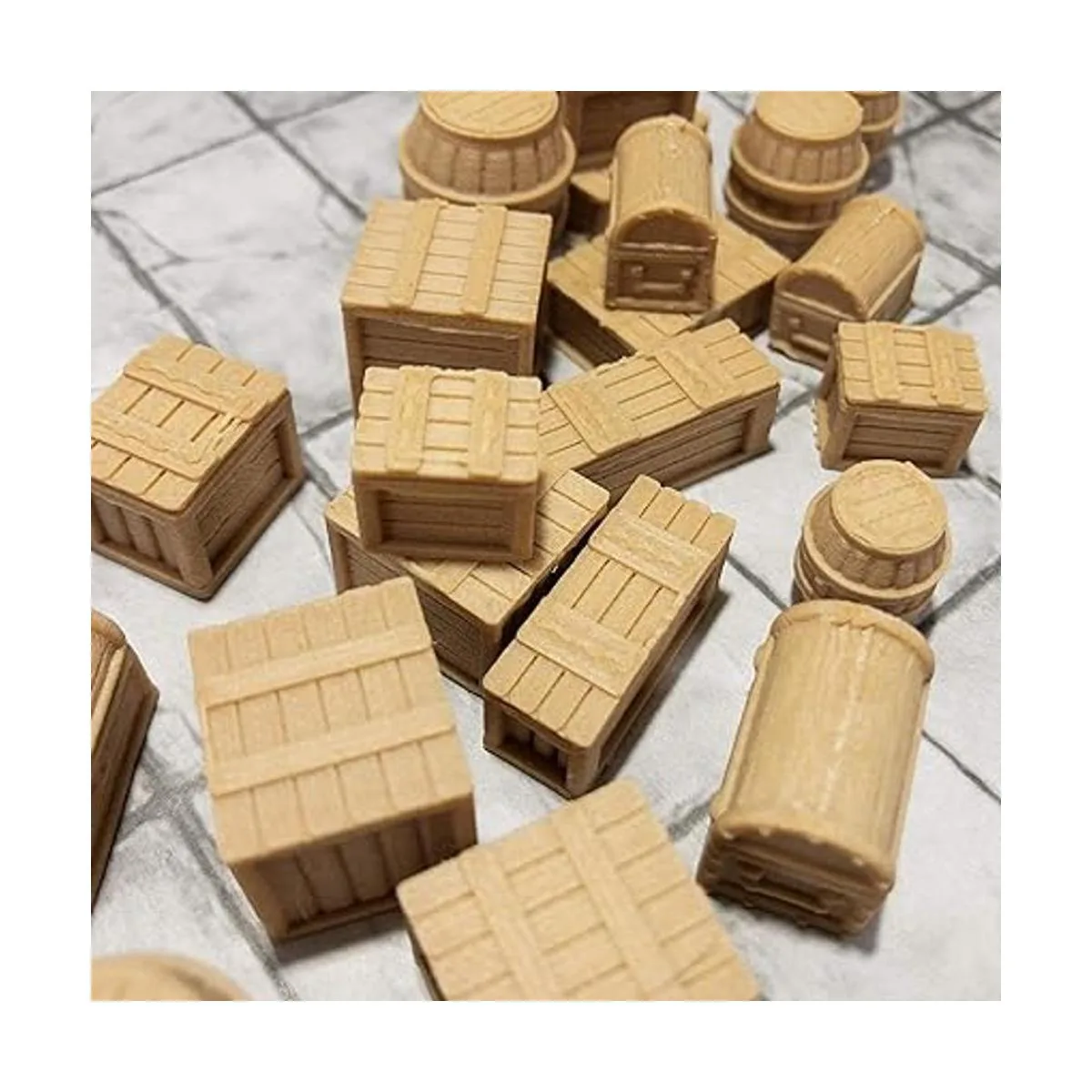 Cajas de pino para juegos extruidos barriles y cofres_4