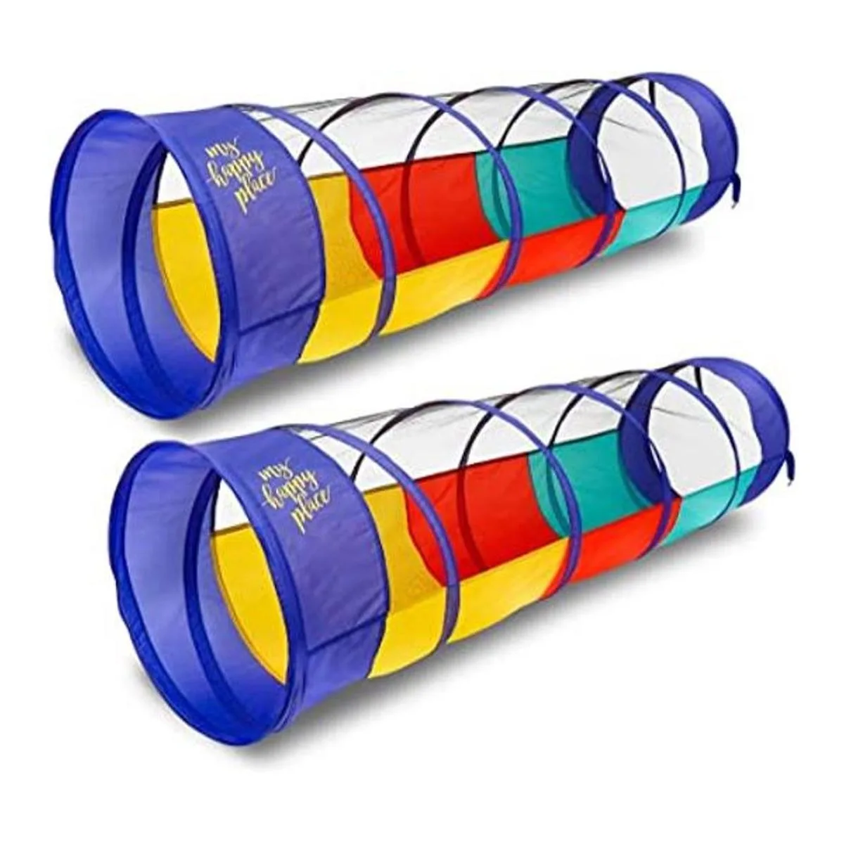 Kiddey Túnel de juego multicolor para niños 6 pies_1