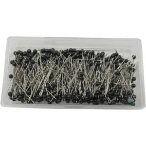 600 alfileres de cristal con cabeza de bola para coser_1