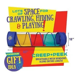 Kiddey Túnel de juego multicolor para niños 6 pies_6