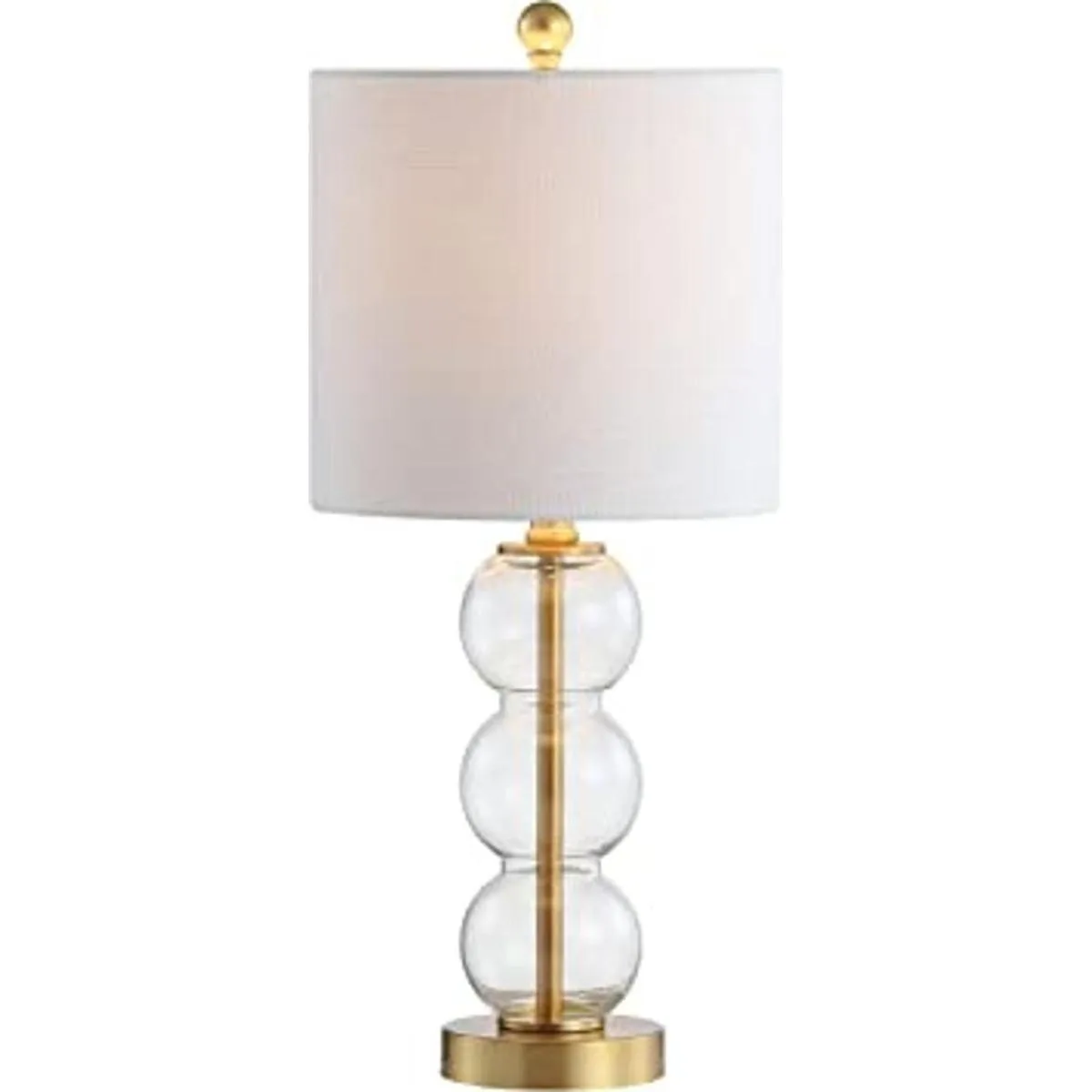 JONATHAN Y JYL1021B Lámpara de mesa LED de vidrio y metal_1