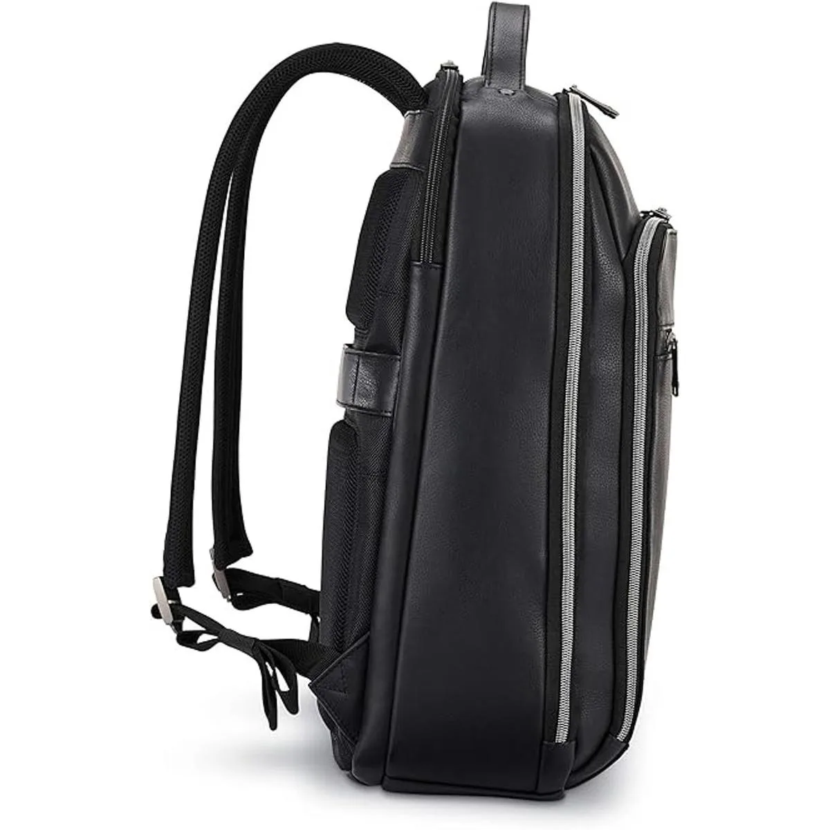 Samsonite Mochila clásica de cuero Negro talla única