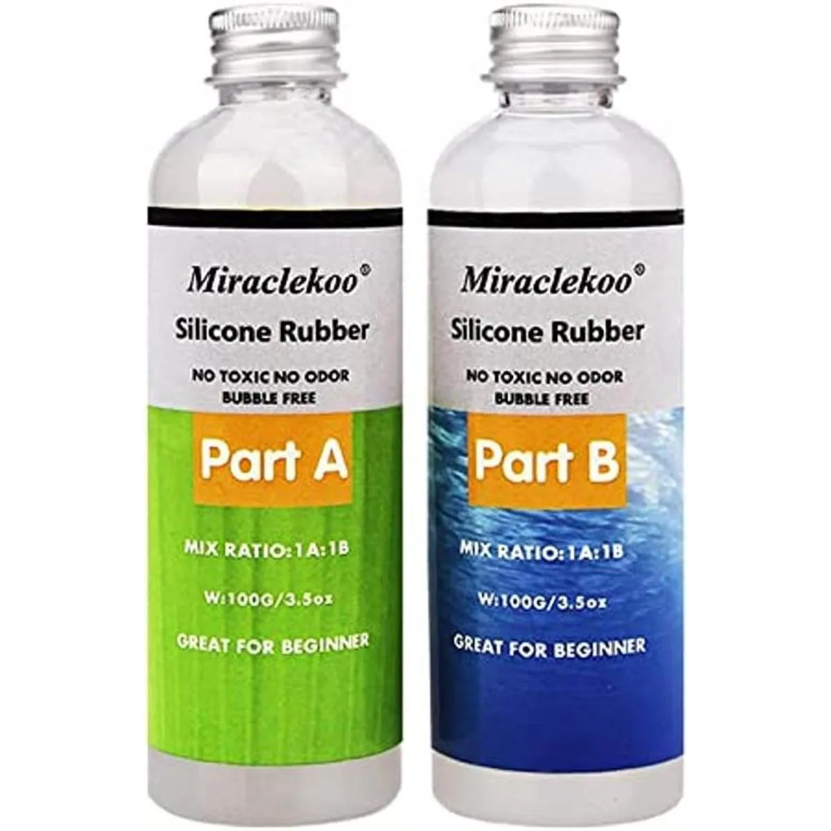 Miraclekoo Kit de fabricación de moldes de silicona