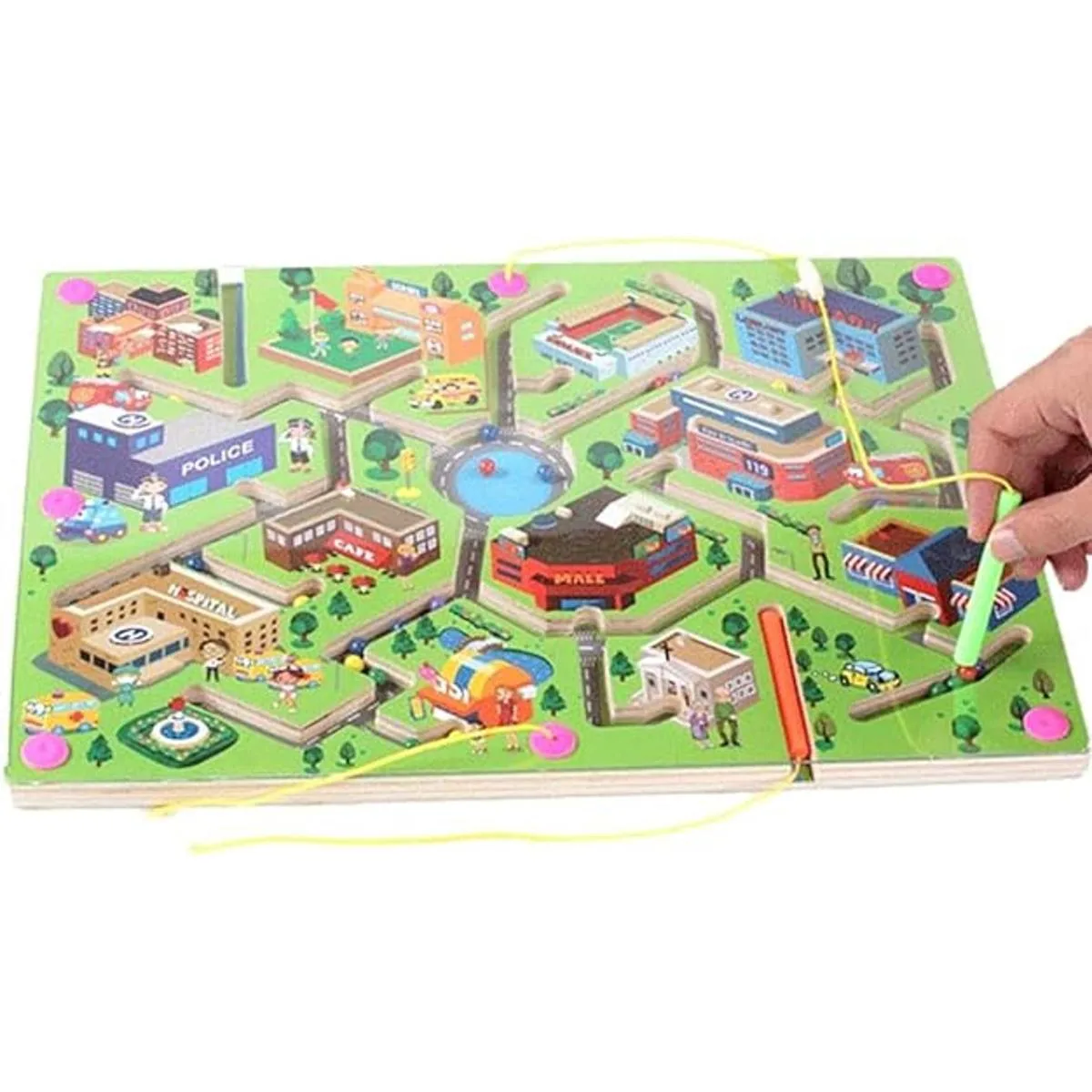 OToys Rompecabezas de madera para niños juego de mesa_3