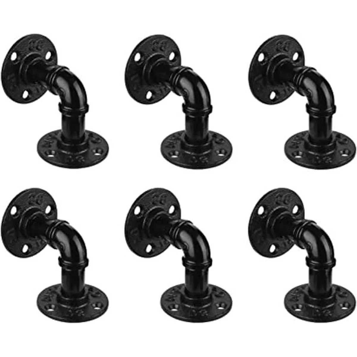 Home TZH Soporte de estante de tubo de 12 pulgada