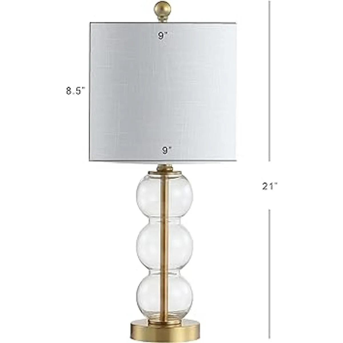 JONATHAN Y JYL1021B Lámpara de mesa LED de vidrio y metal_6