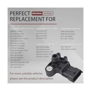 OTUAYAUTO 55573248 Interruptor de admisión de aire con_3