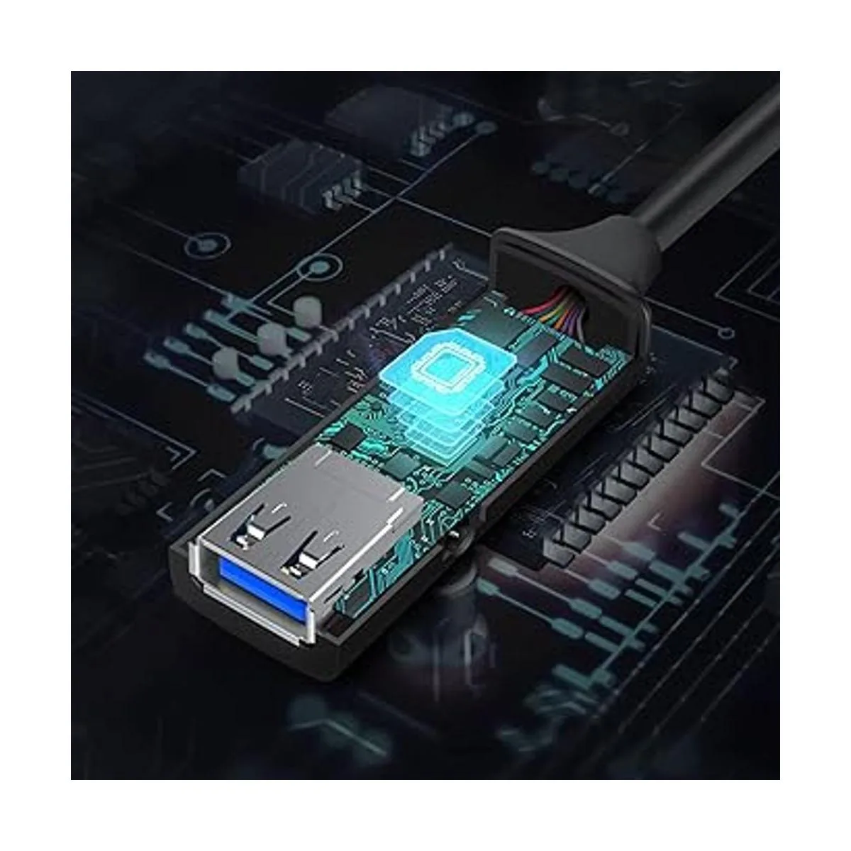 RSHTECH Cable de extensión activo USB 3.0 de 32 pies con_2