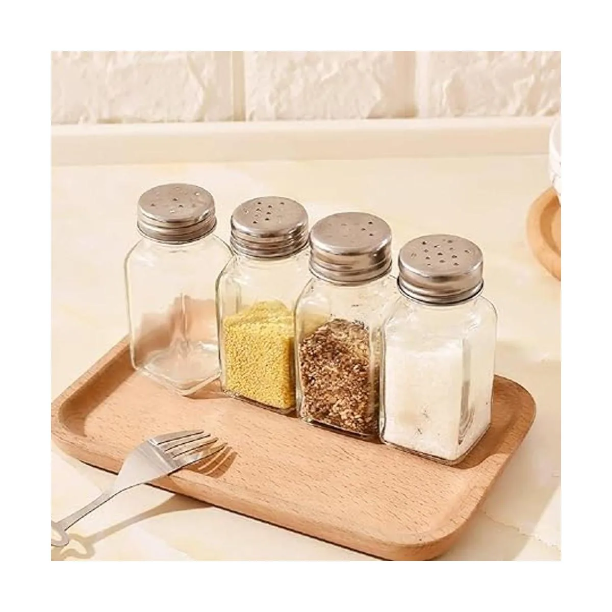 Tebery Juego de 16 cocteleras transparentes de sal y_5