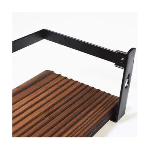 PHUNAYA Estantes flotantes de madera rústica montado en la