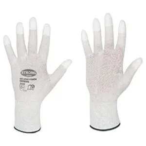 Guantes de trabajo con puntas de los dedos de poliuretano_1